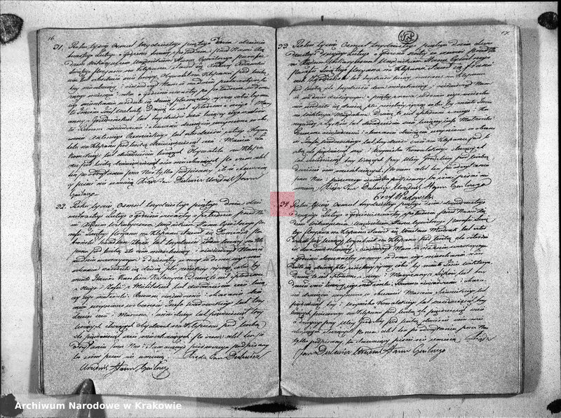 Obraz 11 z jednostki "Księga Aktow Urodzenia i Uznania parafii S Floryana na Rok 1835"