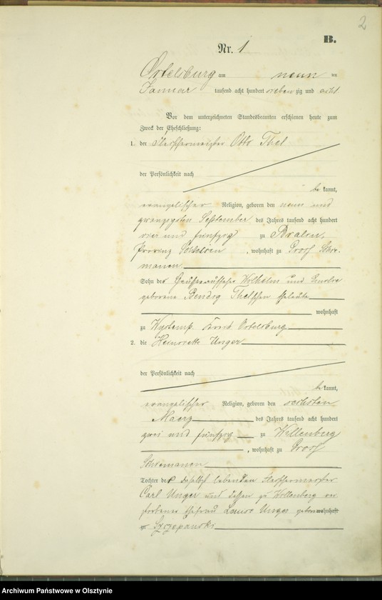 image.from.unit.number "Heiraths-Haupt Register Nr 1 - 21"