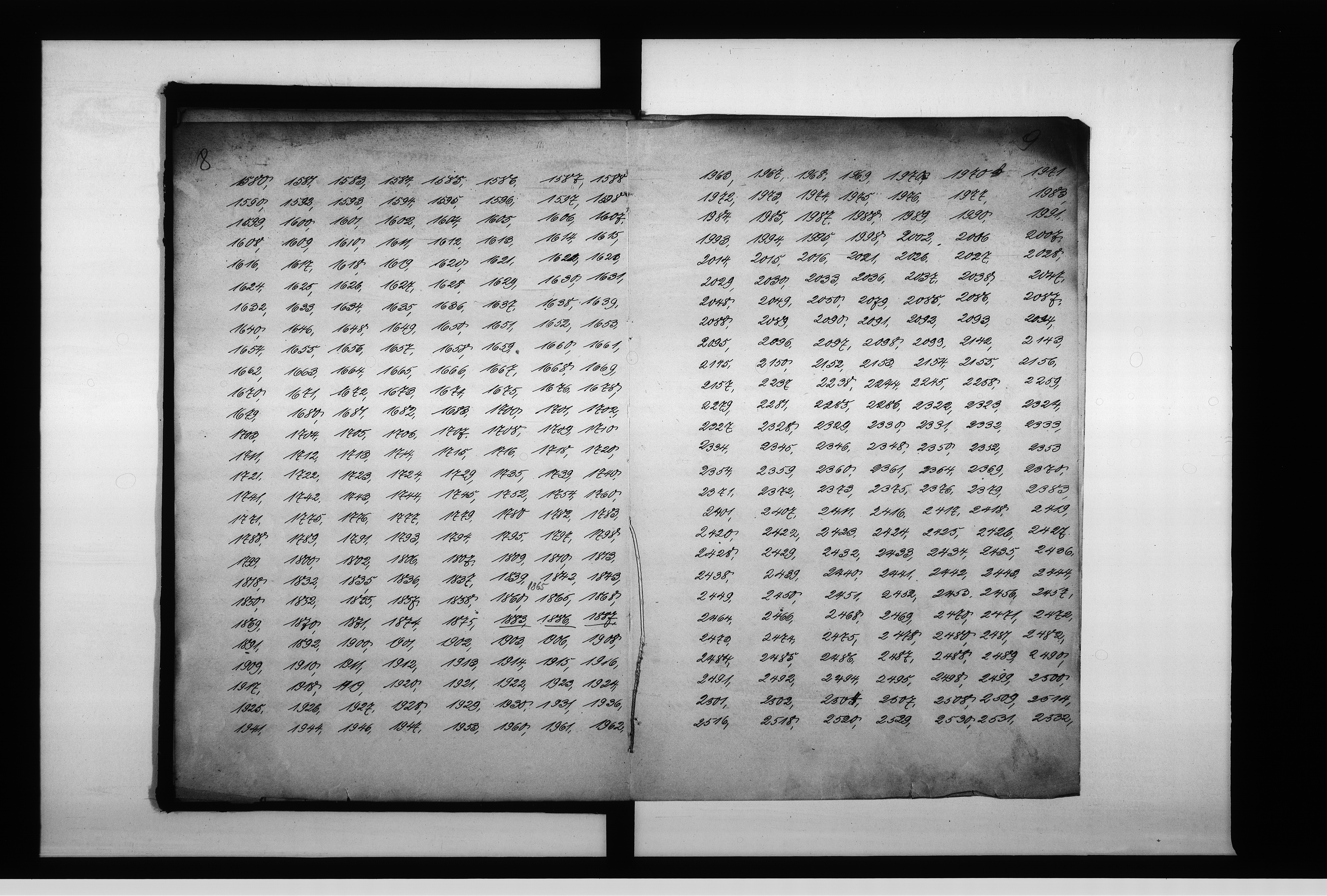 image.from.unit.number "Verzeichniss I über diejenigen Akten welche dem Staats Archiv Breslau übersandt worden sind"