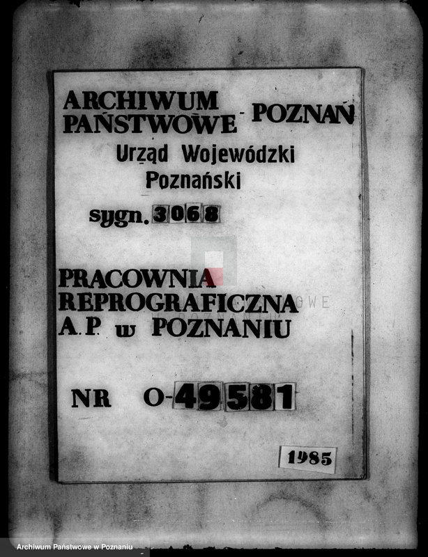 Obraz 1 z jednostki "Obliczenie bonitacji do planu dzielczego majątku Trzeciewnica wyrzyskiego"