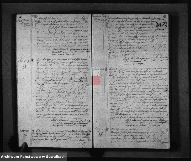 image.from.unit.number "Akta Urodzonych w Gminiej Berznickiey od 10-go Maja 1809 R-u"