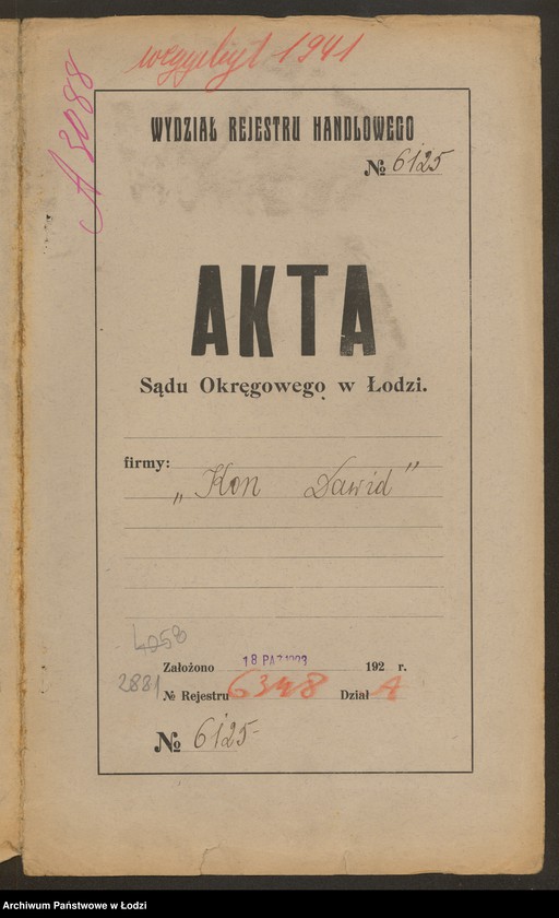 Obraz 2 z jednostki "Kon Dawid- handel szmatami"