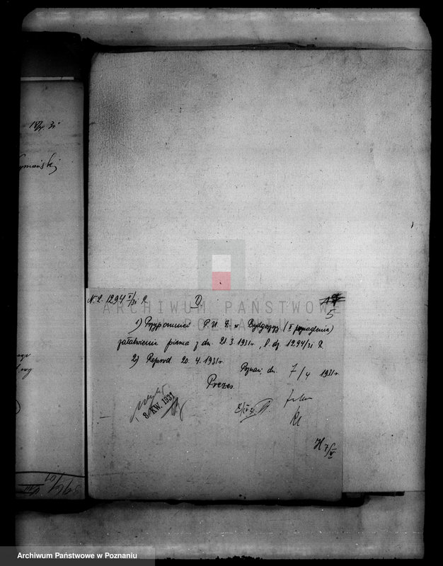 Obraz 9 z jednostki "Majątek Falmierowo powiatu wyrzyskiego przymusowy wykup Hans Ramm"