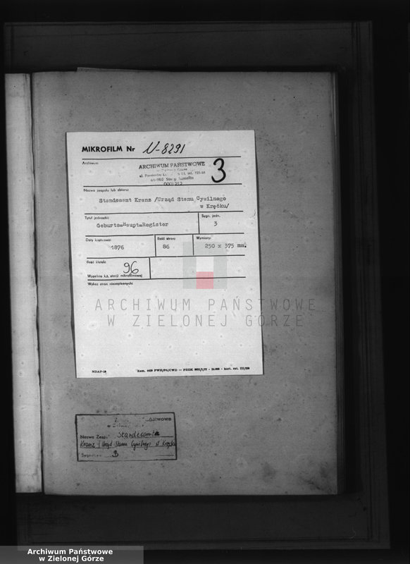 Obraz 4 z jednostki "Geburts-Haupt-Register"