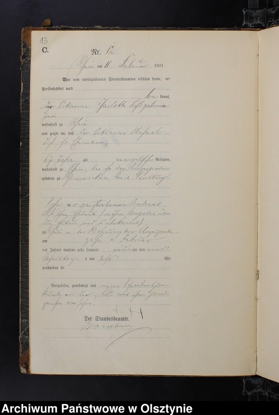 image.from.unit.number "Sterbe-Haupt-Register Nr 1 - 78"