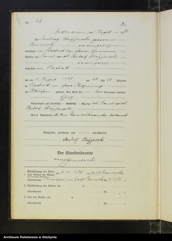 image.from.unit.number "Geburtenbuch Nr 22 - 35,1 - 44,1 - 38 i 1 - 33"
