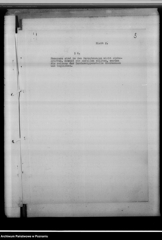 Obraz 7 z jednostki "Zeitschrift für ostdeutsche Sippenforschung [korespondencja w sprawie prospektu wydawnictwa, umowa z Wydawnictwem Pedagogicznym]"