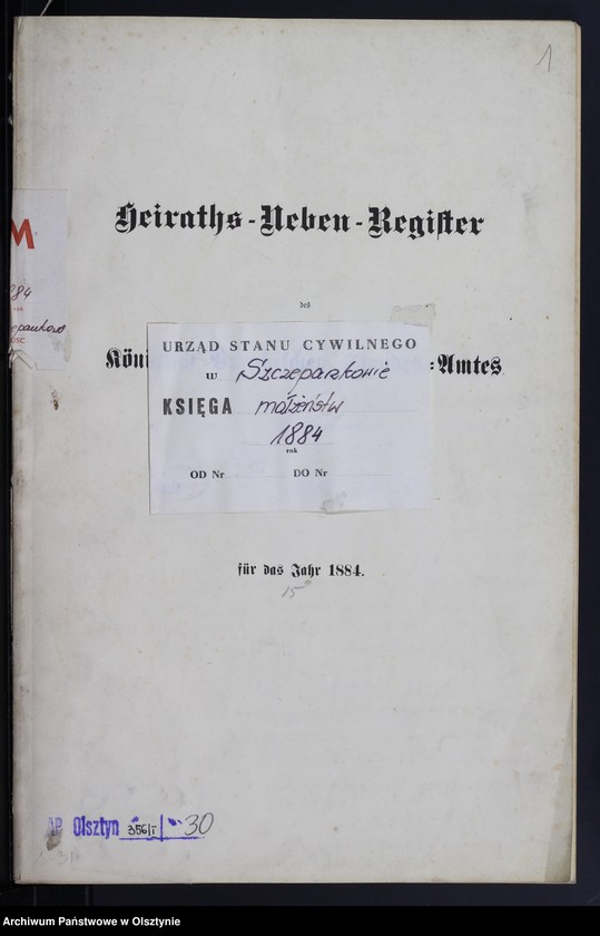 image.from.unit.number "Heiraths-Neben-Register Nr 1 - 15"