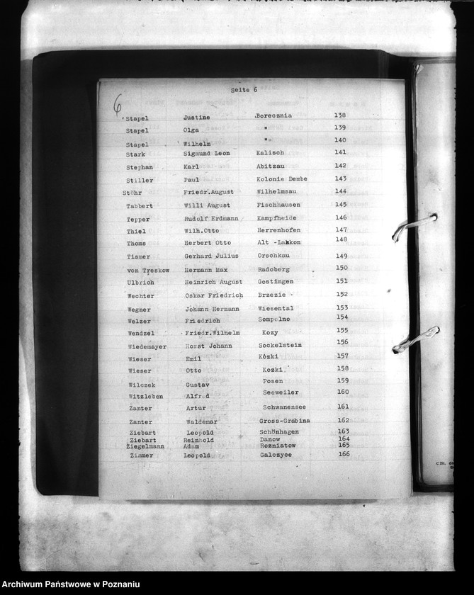 Obraz 10 z jednostki "Wykazy miejscowych Niemców, którzy zginęli w 1939 roku. Kreis Warthbrüchen (Koło)"