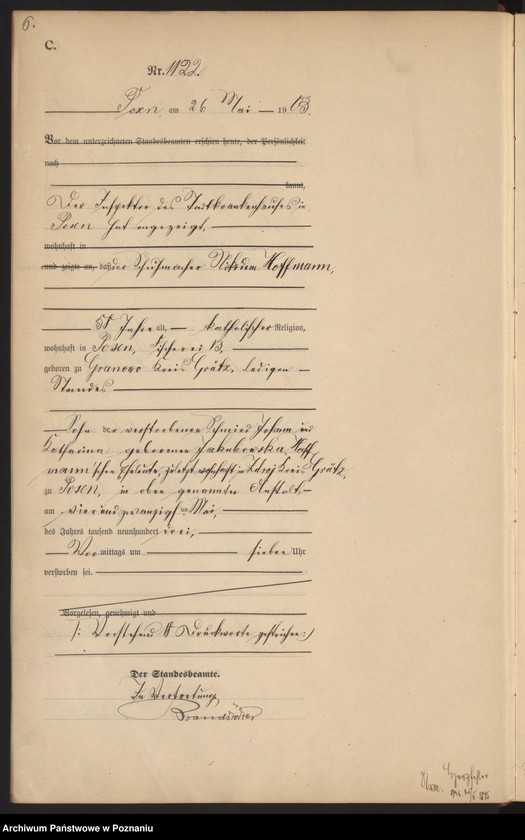 Obraz 9 z jednostki "Księga zgonów tom III"