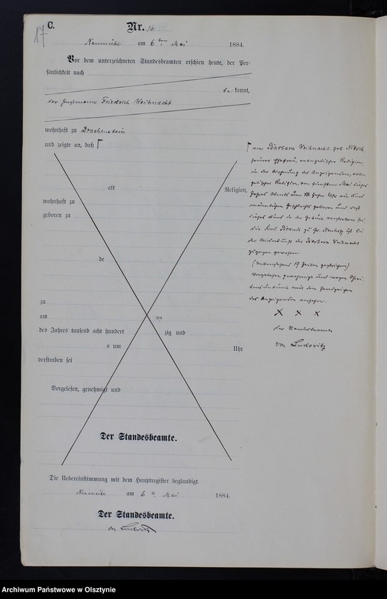 image.from.unit.number "Sterbe-Neben-register Nr 1 - 31"