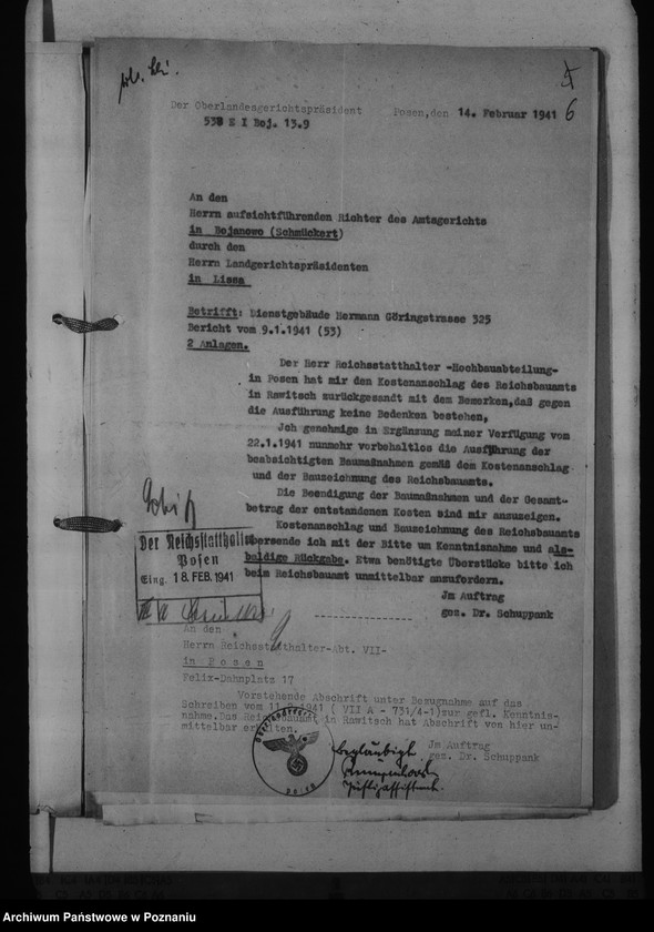 Obraz 10 z jednostki "Amtsgericht Schmückert - Bojanowo"