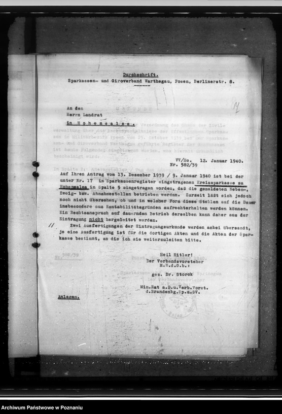 Obraz 11 z jednostki "Sparkassen - korespondencja"