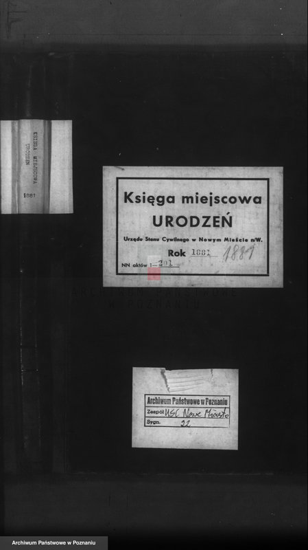 Obraz 1 z jednostki "Księga urodzeń"