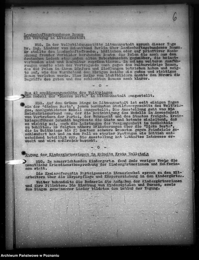 Obraz 10 z jednostki "Gausonderdienst - Die innere Front"