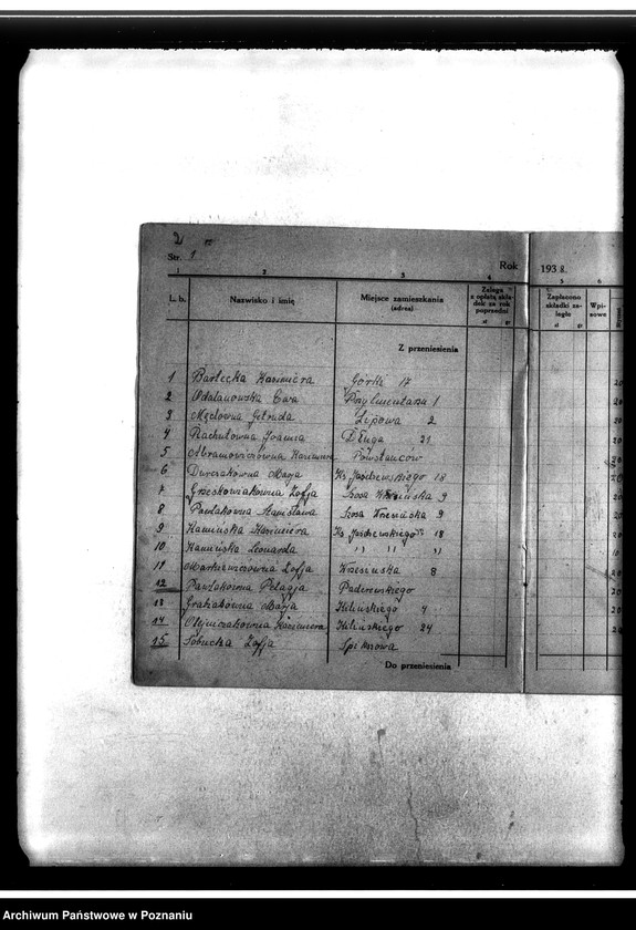 Obraz 6 z jednostki "Księga składek za rok 1938-1939 nr 9"