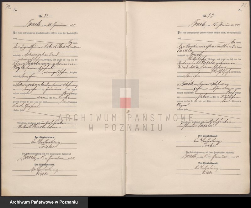 Obraz 19 z jednostki "Geburts-Neben-Register"