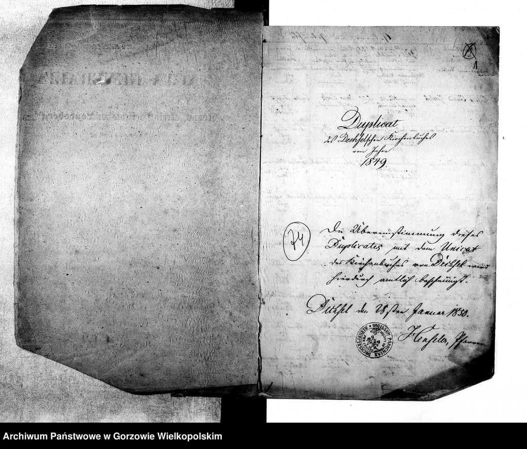 image.from.unit.number "Duplikate der Kirchenbücher von der Parochie Dechsel (Deszczno): Dechsel (Deszczno), Ober Alvensleben, Nieder Alvensleben (Krupczyn), Massow (Maszewo), Jakobsfelde (Miłomin), Berkenwerder (Brzozowiec), Borkow (Borek), Gross Zettritz, Klein Zettritz (Ciecierzyce), Christiansburg, Friedrichshorst, Karlsfelde, Bergenhorst, Bürgerwiesen (Osiedle Poznańskie), Landsberger Holländer"