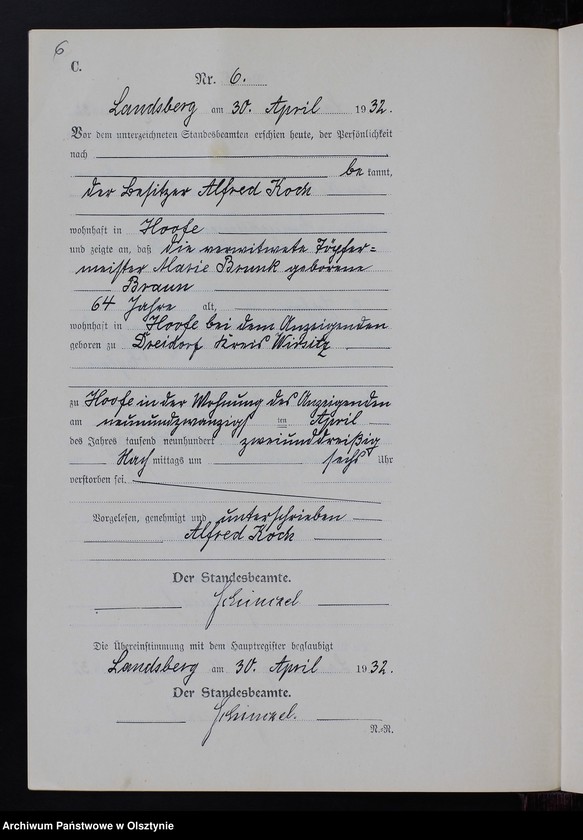 image.from.unit.number "Sterbe-Neben-Register Nr 1 - 17 [ Księga zgonów - wtóropis ]"