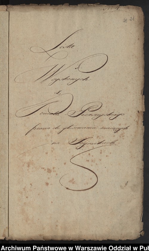 image.from.unit.number "Organizacja i przebieg sejmiku ziemskiego powiatu przasnyskiego w dniu 10 lutego 1809 roku"