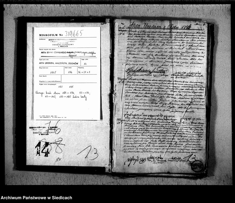 image.from.unit.number "Akta urodzeń, małżeństw, zgonów"