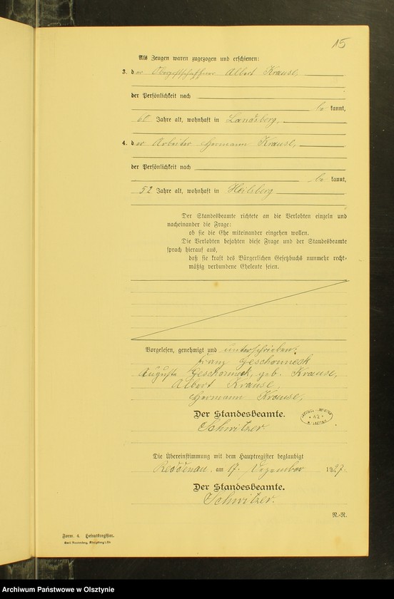 image.from.unit.number "Heiraths-Neben-Register Nr 1 - 8 [ Księga małżeństw - wtóropis ]"