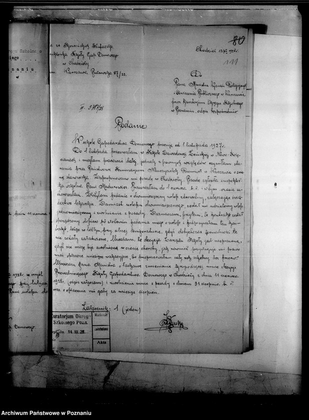 image.from.unit.number "Kursy gospodarstwa domowego Stowarzyszenia Kobiet pracujących - Chodzież"