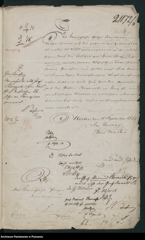 Obraz 7 z jednostki "A. betr. die Familie von Skarzewski"