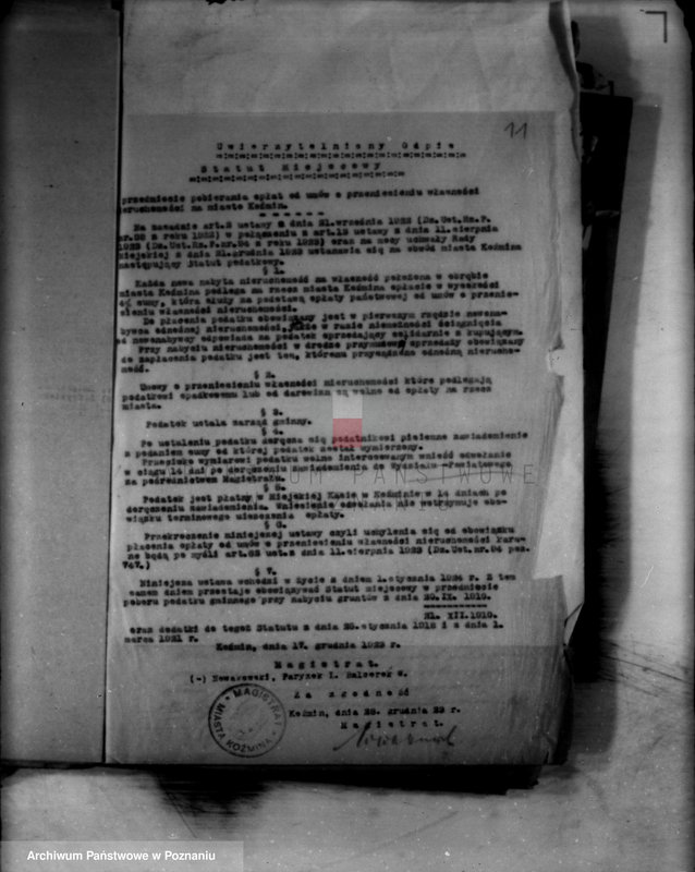 Obraz 15 z jednostki "Podatki Komunalne miasta Kożmina"