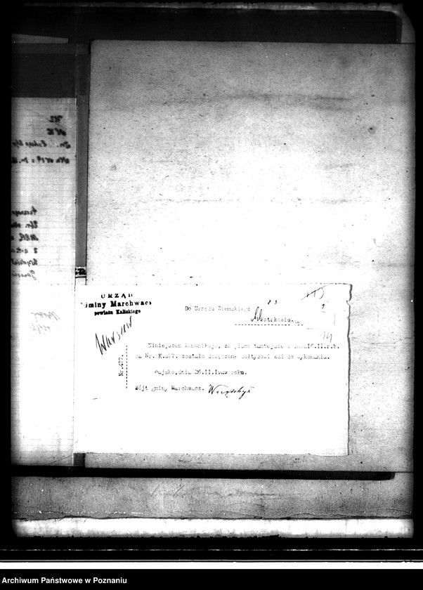 Obraz 18 z jednostki "Regulacja hipoteczna scalonych gruntów we wsi Warszów powiatu kaliskiego"