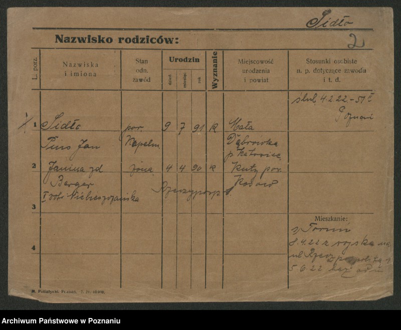 Obraz 8 z jednostki "Sidlewicz - Sieplinski"