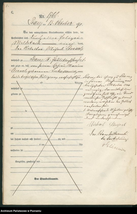 Obraz 11 z jednostki "Księga zgonów t. V"