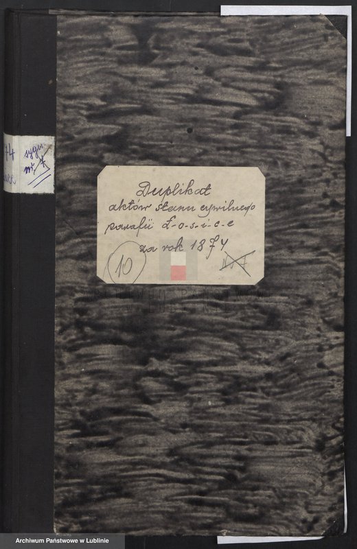 Obraz 3 z jednostki "Księga urodzeń, małżeństw i zgonów"