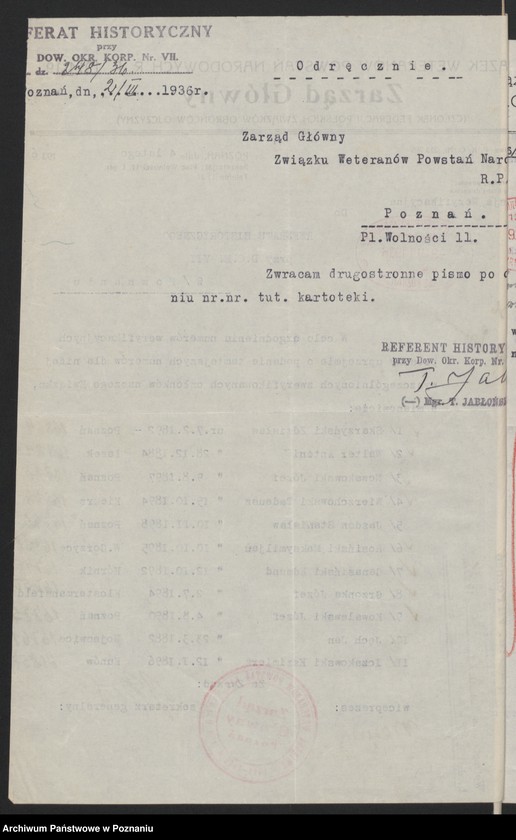 image.from.unit.number "Akta Koła Pracowników Kolejowych w Poznaniu."