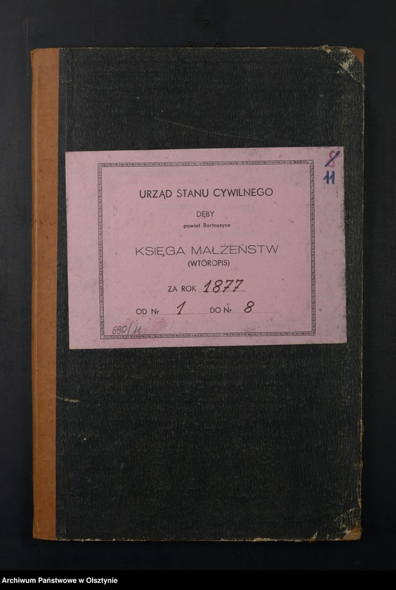 image.from.unit.number "Heiraths-Neben-Register Nr 1 - 8"