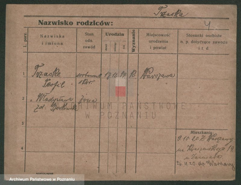 image.from.unit.number "Trzaska - Trzyszczak"