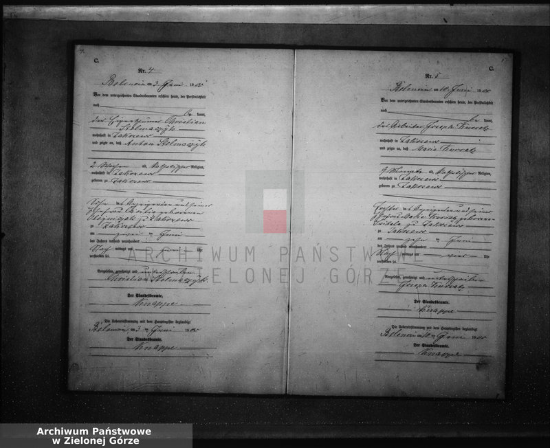 Obraz 7 z jednostki "Sterbe-Neben-Register"