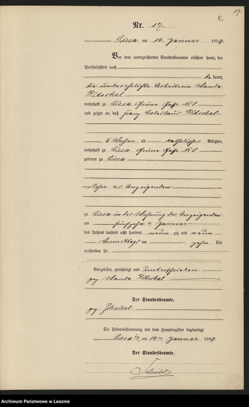 Obraz 20 z jednostki "[Księga zgonów]"