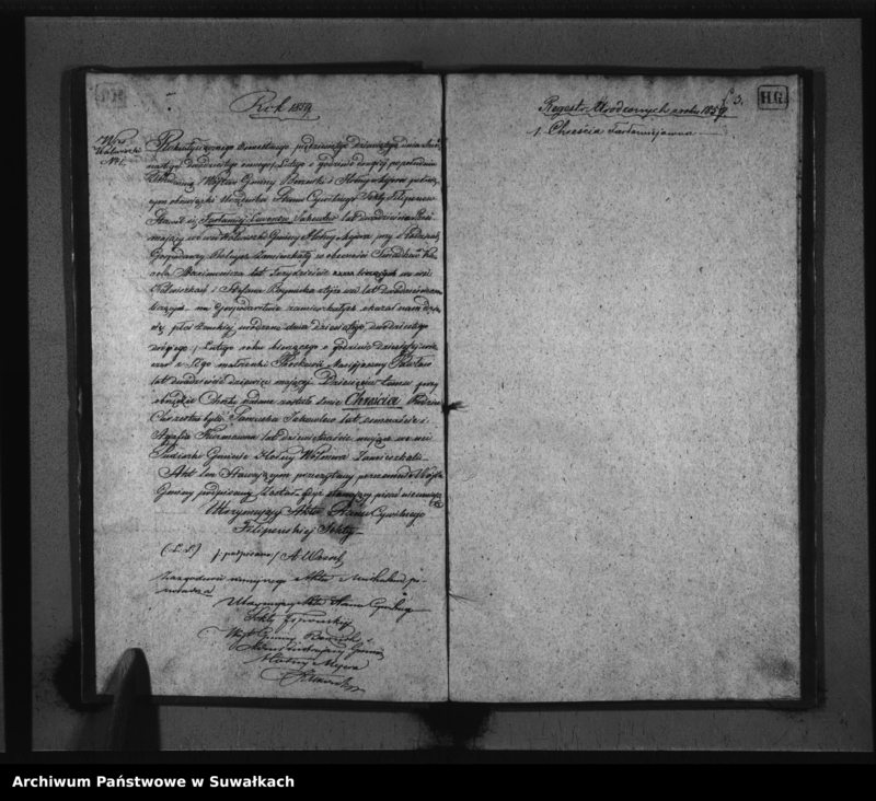 image.from.unit.number "Duplikat akt Stanu Cywilnego Urodzonych, zaślubionych i zmarłych Sekty Filiponów z Gminy Hołny Mejera z roku 1856-1859"