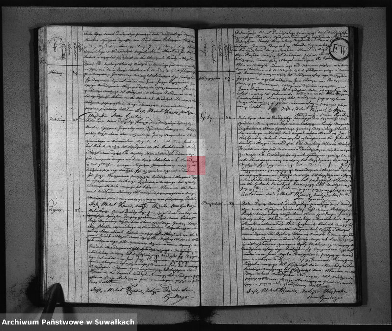 image.from.unit.number "Akta Urodzonych Gminy Berznickiey od Dnia 1-o Stycznia 1821 r."