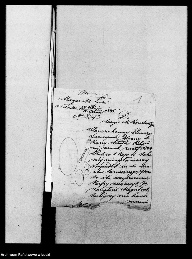 Obraz 5 z jednostki "Akta tyczące się składki bożniczej"