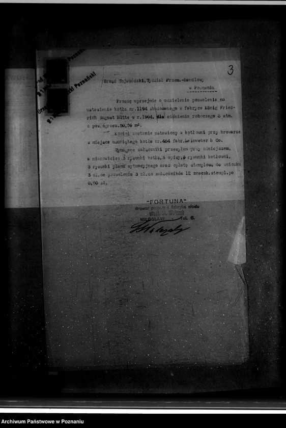 Obraz 7 z jednostki "Browar St. Walczak w Miłosławiu powiat wrzesiński nr woj. 6227"