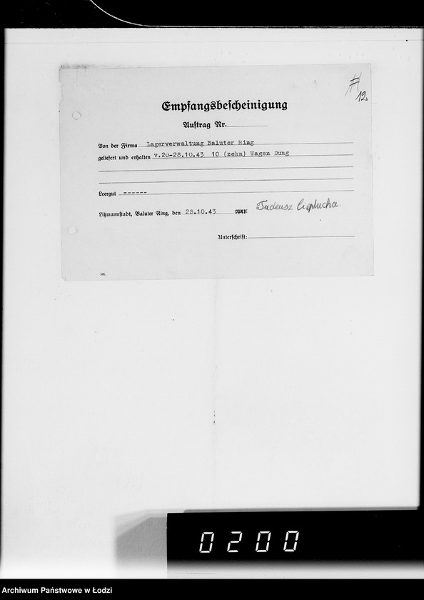 Obraz 16 z jednostki "Einnahme Anweisungen"