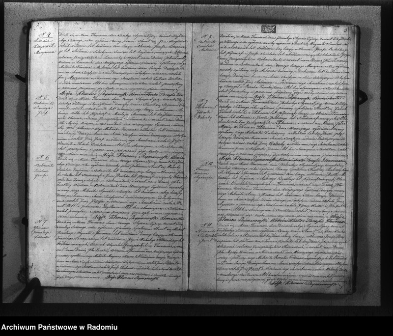 image.from.unit.number "Duplikat aktów urodzenia, małżeństw i zeyścia gminy i parafii Gowaczowskiey na rok 1837"