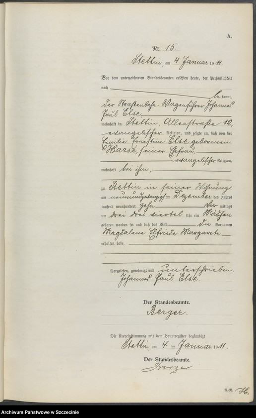 image.from.unit.number "Geburtsregister"