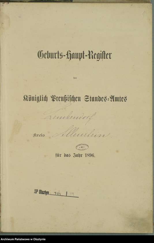 image.from.unit.number "Geburts-Haupt-Register Nr 1 - 121"