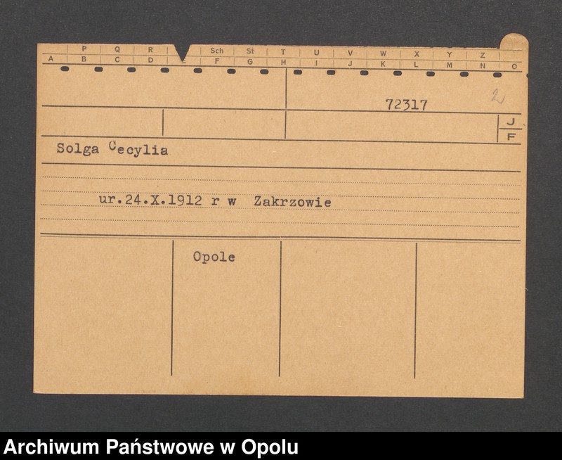 Obraz 4 z jednostki "[Wolnitza August, ur. 27.10.1875 Mikultschütz]"