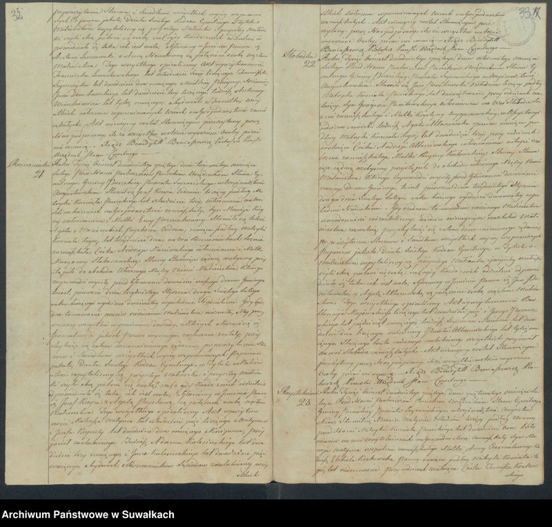 image.from.unit.number "Akta małżeńskie gminy puńskiey od dnia 1 stycznia do ostatniego grudnia 1825 roku"