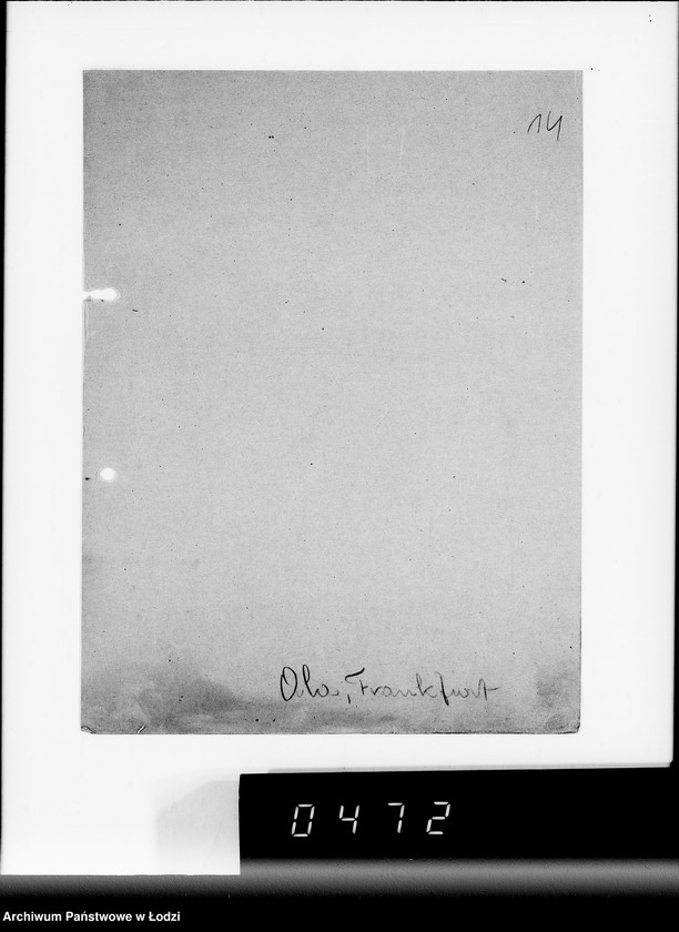 Obraz 18 z jednostki "Sammelschriftwechsel der Firmen A-G [Korespondencja z firmami w sprawach ofert i dostarczenia różnych towarów do Getta]"