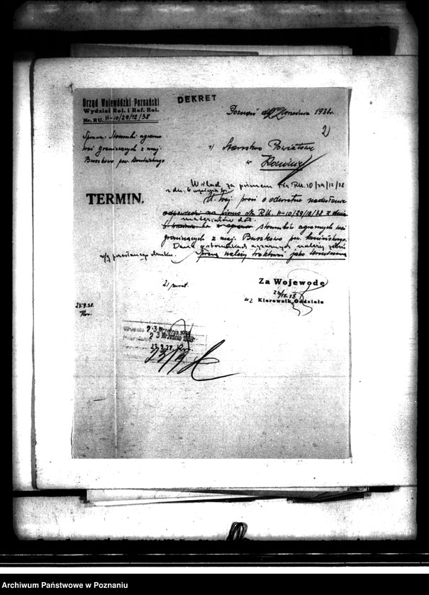 image.from.unit.number "Wyłączenie z art.. 4 ustawy o wykonaniu reformy rolnej z majątku Buszkowo powiatu konińskiego"